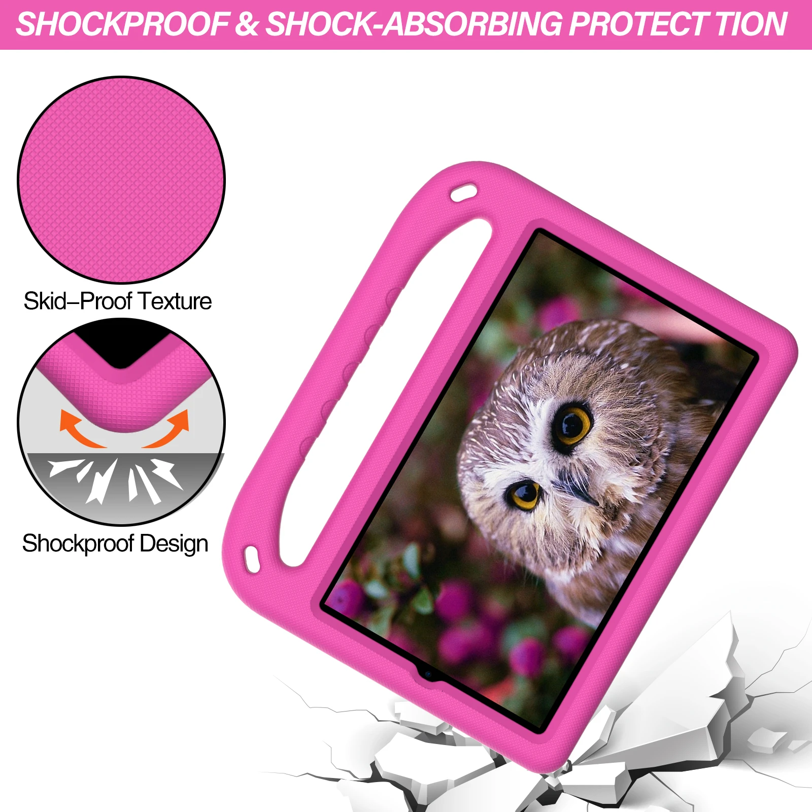 EAV Case for Honor Pad X8 10.1 Protective Stand Cover Shockproof Kids Safe Funda for Honor Pad X9 / Pad X8 Pro 11.5inch Soft