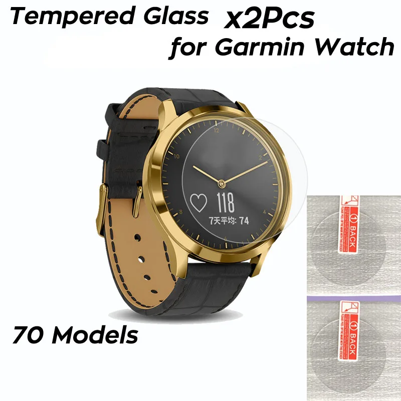Screen Protector For Garmin Fenix 8 7 6 5 X S Pro Tempered Glass Protective Film For Forerunner 965 945 935 735 630 245 35 Gen6