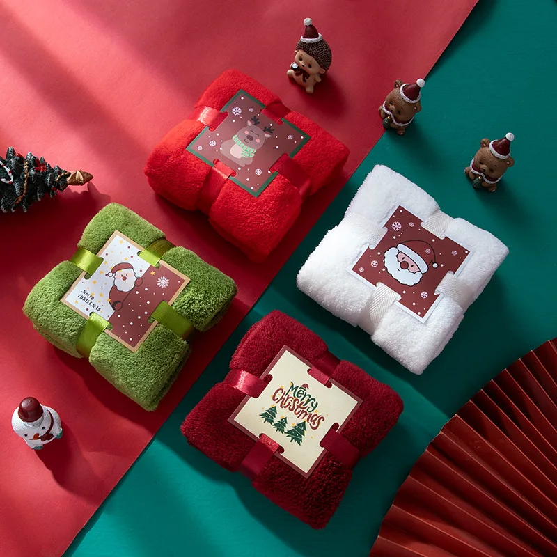 2/3 Pack of Randomly Assorted Styles. Christmas Towel Gift Box Set with Creative Towels, Holiday Gift, Christmas Gift Box, Gift Towel. Very Suitable as a Gift for Halloween, Thanksgiving, or Christmas, Also Suitable as a Giveaway, Student Gift, Birthday Gift, Holiday Gift, Classroom Prize