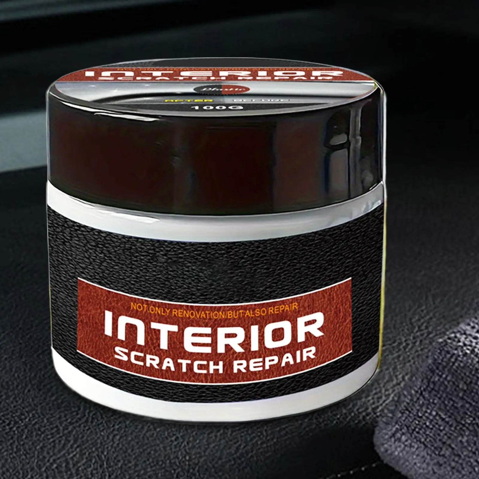 Car Dashboard Restorer Scratch UV Protection Dashboard Scratch Repair Kit Car Interior Care Kit For Quick Home Repair Wax polis
