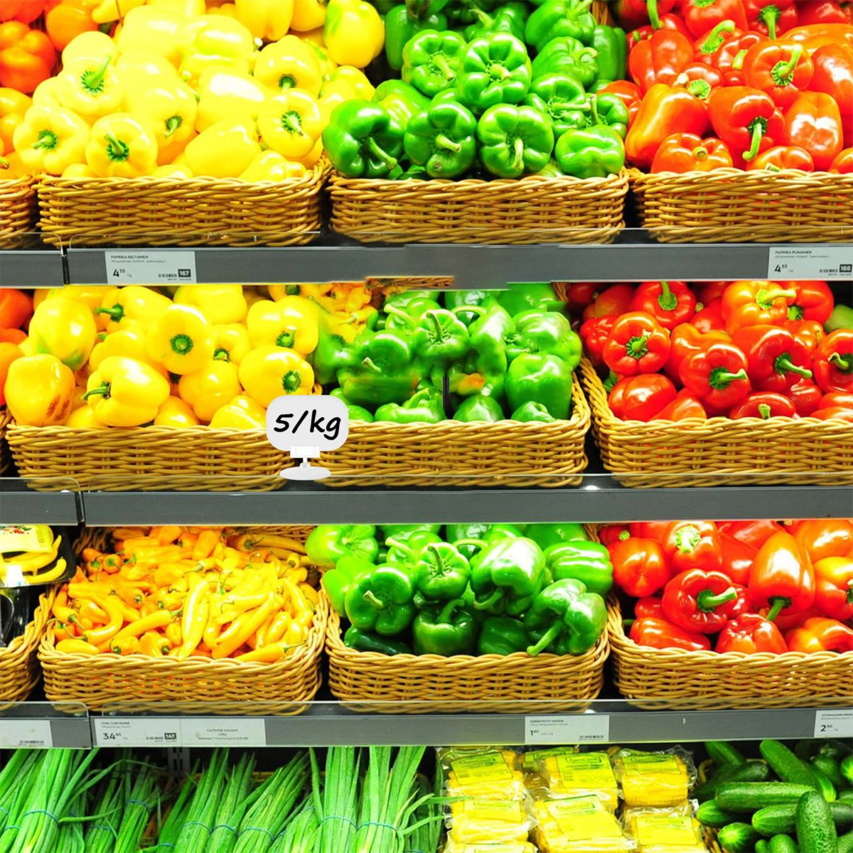 

12 Pcs Price Tag Display Holder Advertising Clip for Sign Tabs Suitable Shop Retail Store Supermarket Practical Plastic Material