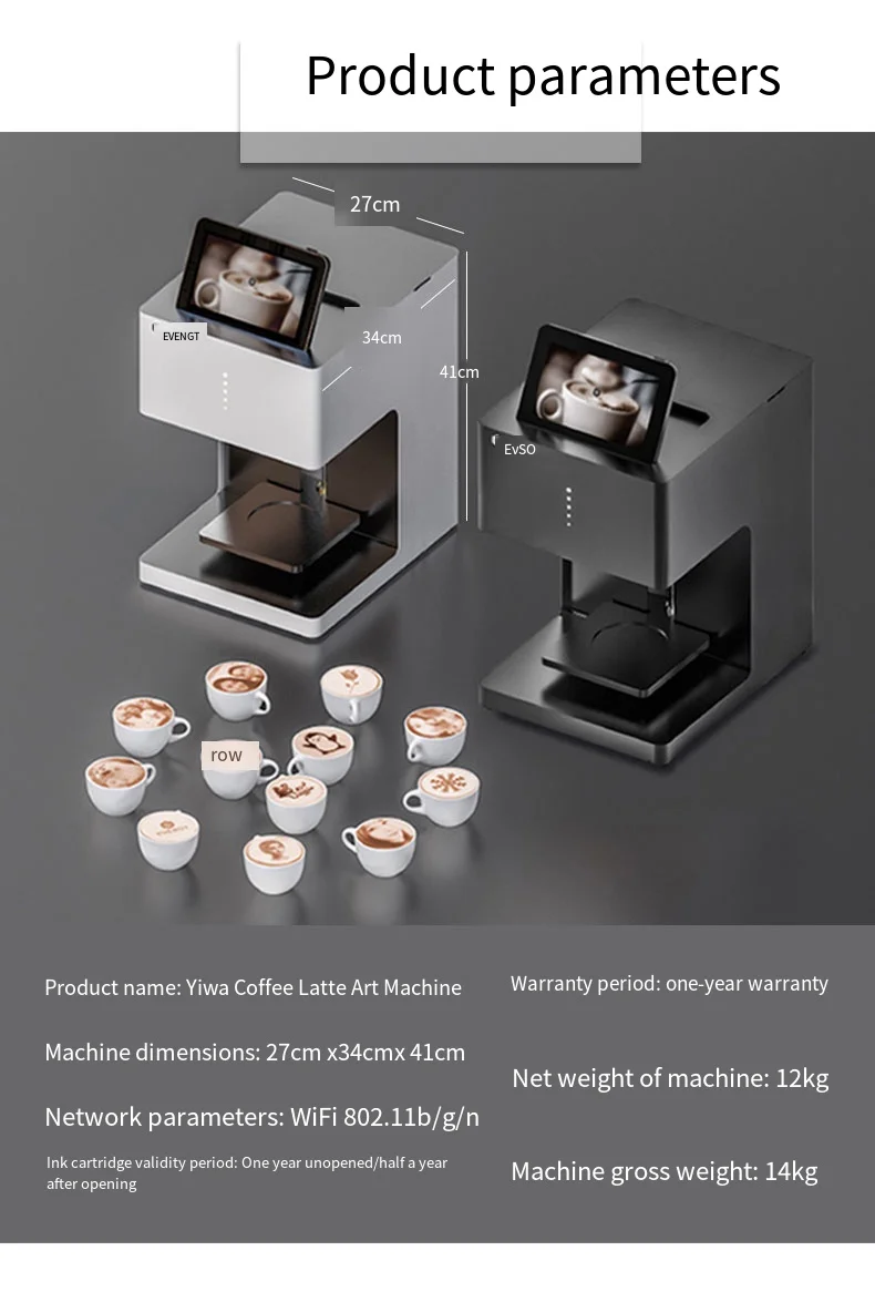 STLF JW لـ EVEBOT EB-Pro طابعة طعام ثلاثية الأبعاد أوتوماتيكية جديدة XP600 حبر صالح للأكل فليكس/مواد 600 ديسيبل متوحد الخواص للاستخدام التجاري الذي يعمل باللمس Scr