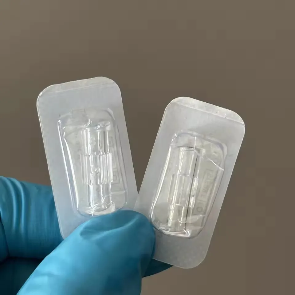 50pcs Suitable for leak proof moving components, medical sterile plastic connectors, Ruhr syringe connectors, transparent