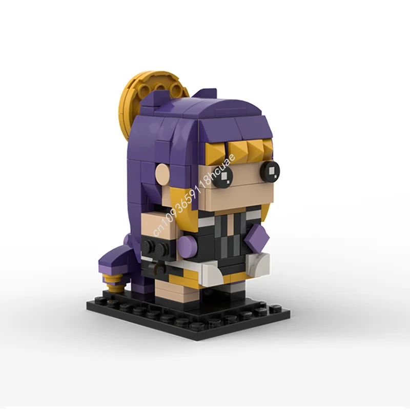 201 pièces MOC Ninomae Inanis Brickheadz modèle blocs de construction idée d'architecture éducation bricolage jouets modulaires enfants cadeaux de noël