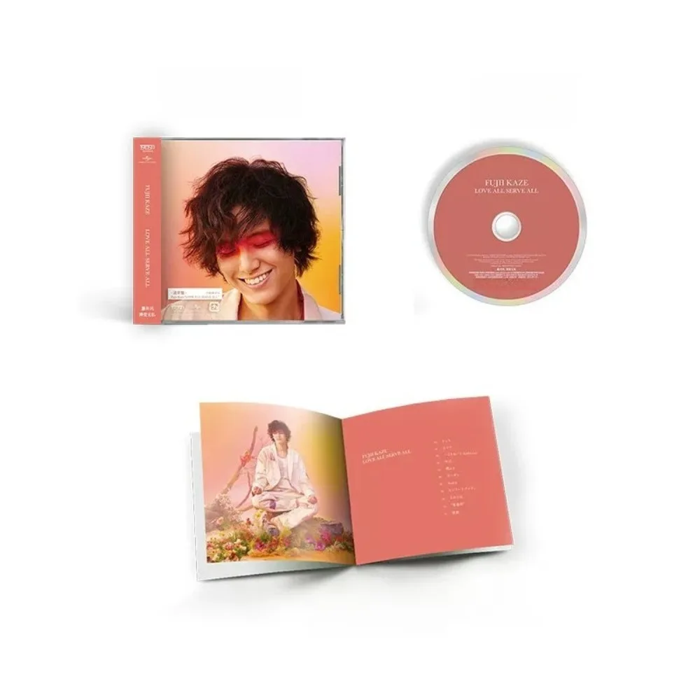 Kazé Fujii 2° album da studio "LOVE ALL SERVE ALL" CD Disc - Guide curative J-Pop