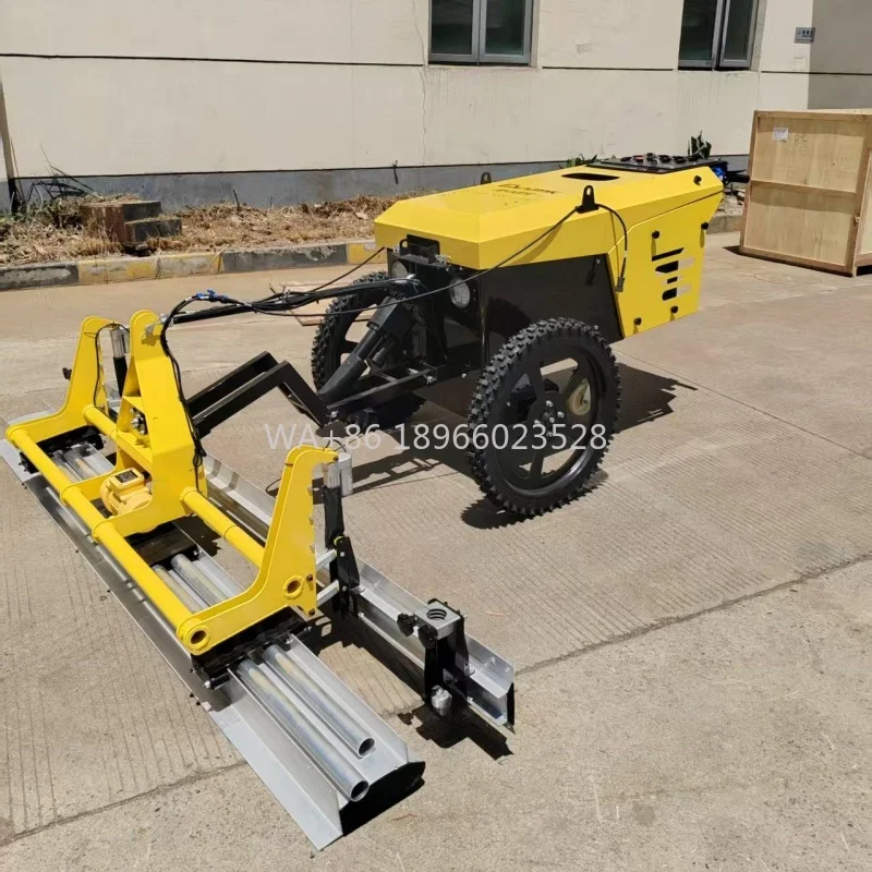 Cemento. Livellatrice 2500mm. Macchine livellatrici automatiche. Attrezzatura di livellamento