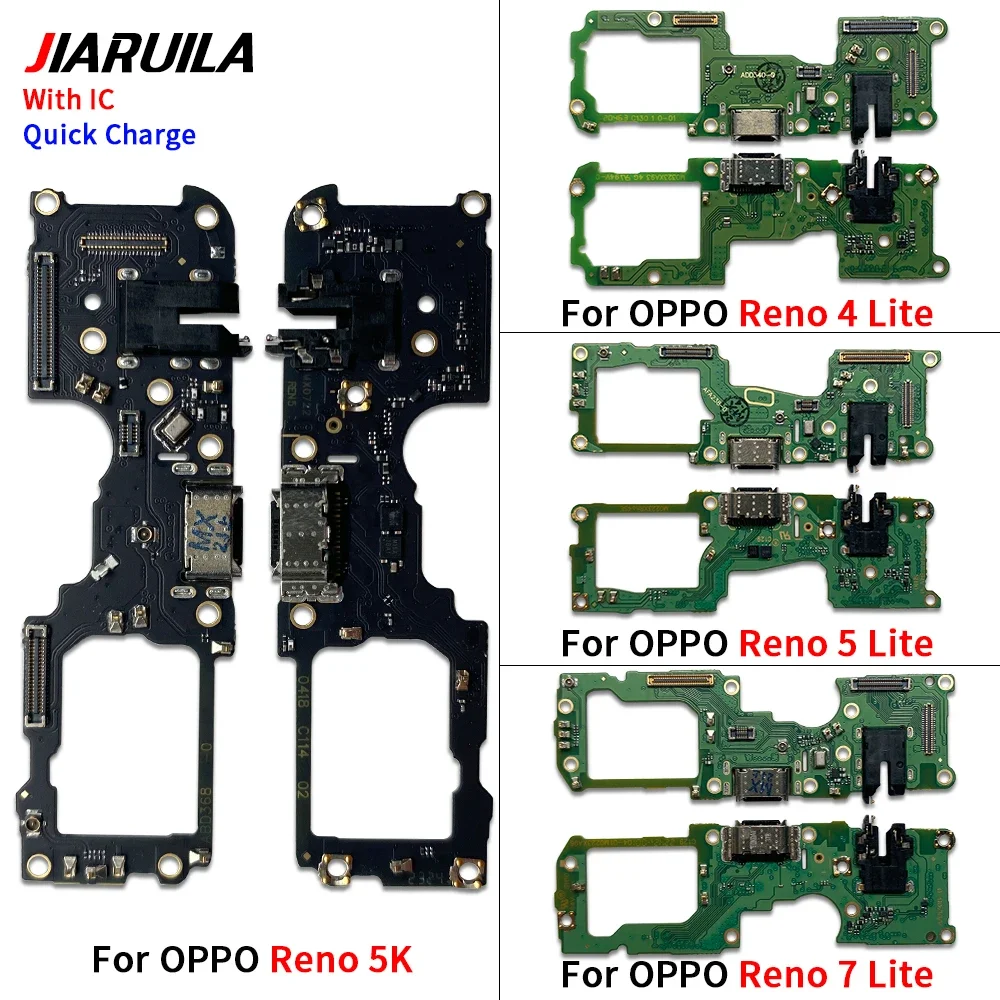 

Tested USB Charging Port Connector Board Flex Cable With Micro For Oppo A95 A74 Find X3 Lite Realme 8 Reno 6 Lite 4 5 5K 7 Lite