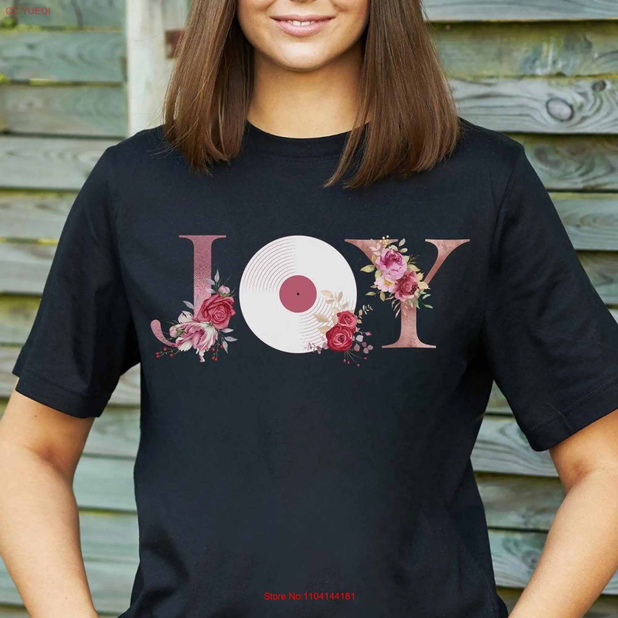 Joy Flower T Shirt … - image