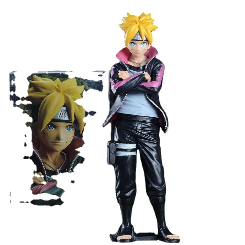 Naruto Anime Palmare Vortis Boruto Giocattolo Modello Studente Scrivania Statue e Ornamenti da Collezione Giocattoli per Bambini