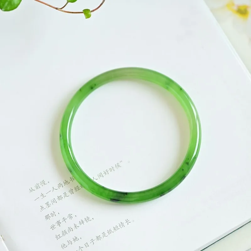 Bracelet Biyu apple green women's thin strip jingle bracelet