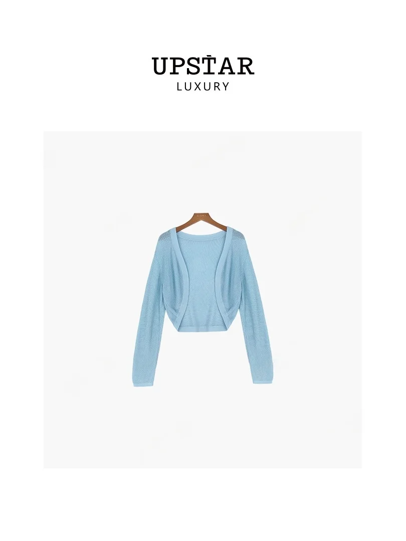 

Модный вязаный кардиган-накидка, универсальный, легкий люкс, новинка, женская юбка, материал: 100% осенний...