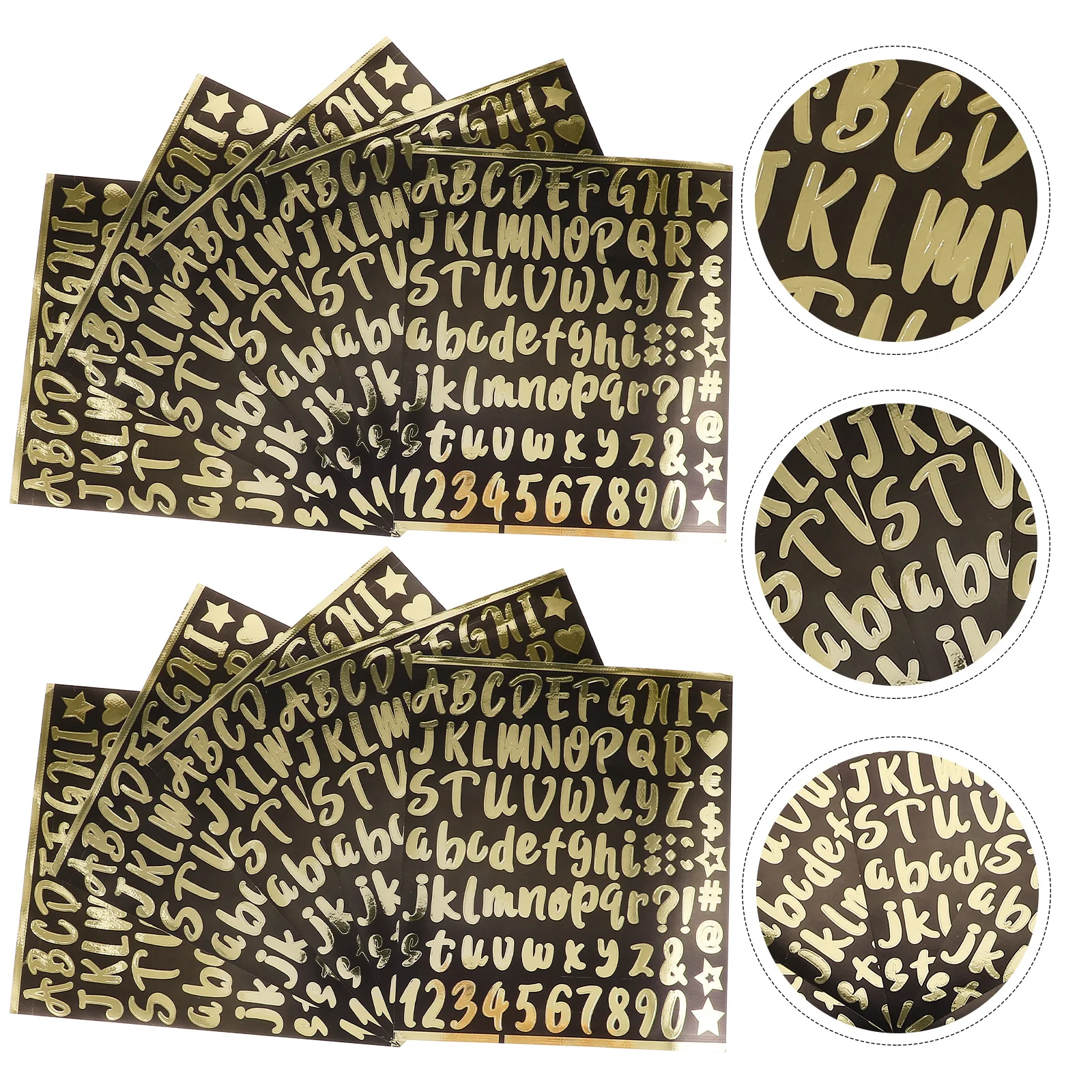 

Mailbox Letter Stickers Reflective Self-Adhesive Decals for Window Outdoor Use Easy Paste Remove Without Trace Damage