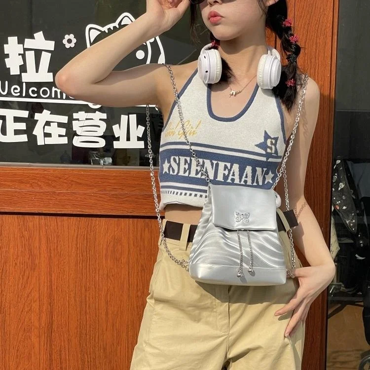 

투니스 여성 대용량 캐주얼 크로스 백팩