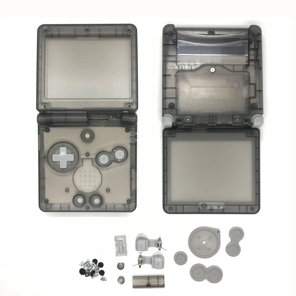 New Shell Case for GBASP Housing GBA SP Shell with Buttons Sets Replacement for Gameboy Advance SP Game Accessories