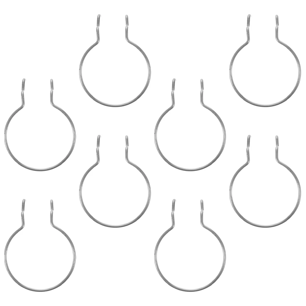 

8pcs Hooks Metal Display Pegboard Accessories for Craft Room Office ifice Plate Hanging Heavy Duty