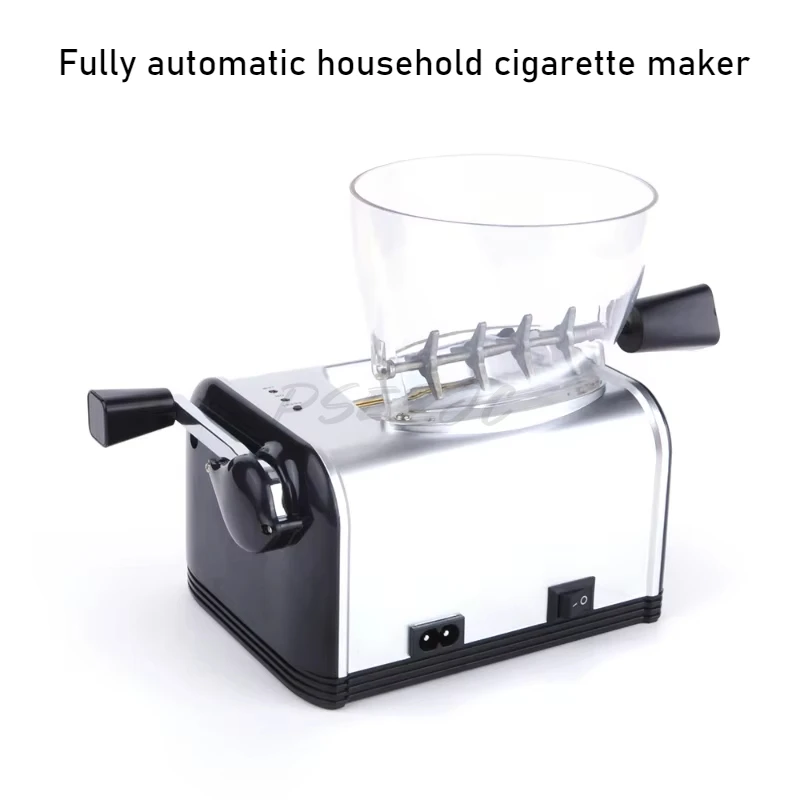 Household Fully Automatic Electric Cigarette Filling Machine Tobacco Specific American Style Silver Simple and Easy To Use