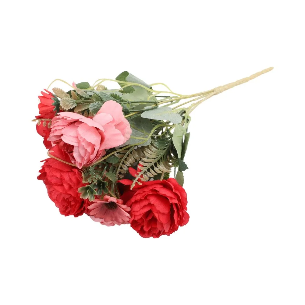 Anniversary Decoration Home Decoration Artificial Flower Arrangement For Home Lake Blue Realistic Faux Flowers
