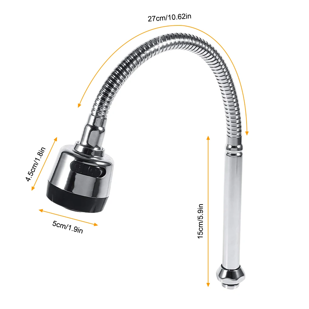 Faucet Aerator Water Diffuser  Shower Head Tap Extension Flexible Bathroom Accessories Kitchen Washing Nozzle Bubbler Connector