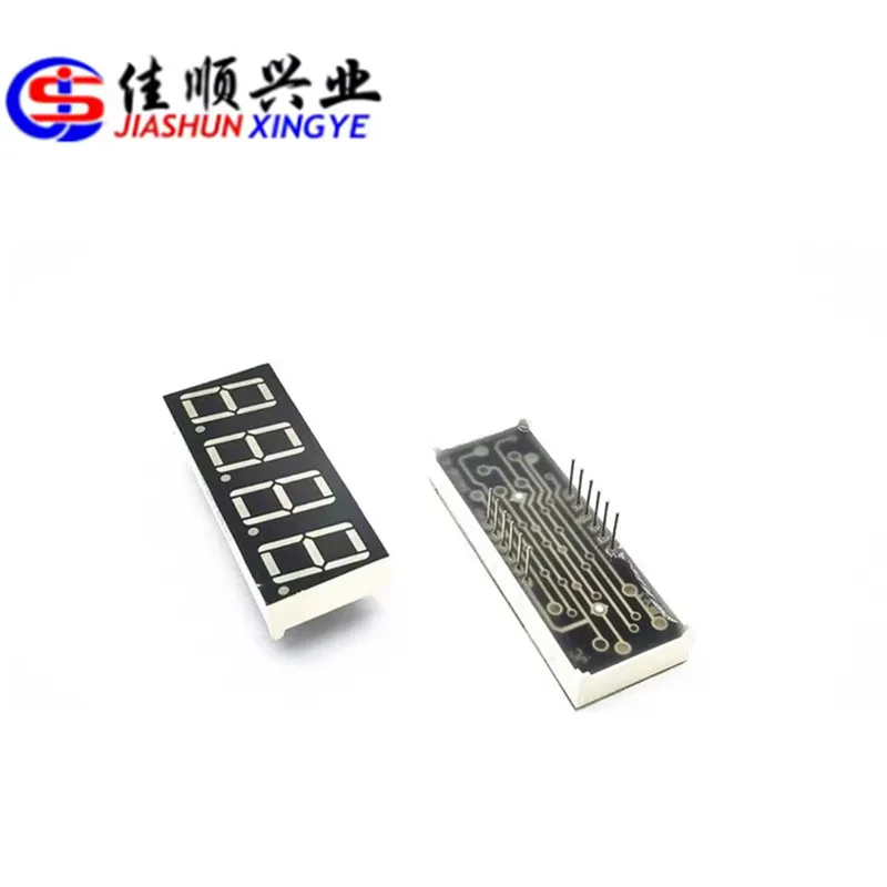 JIASHUN 5PCS LED digitale Röhrenanzeige 0,56 Zoll 4 Bit Rot Blau Weiß Grün digitale Röhrenanzeige Kathodenanode