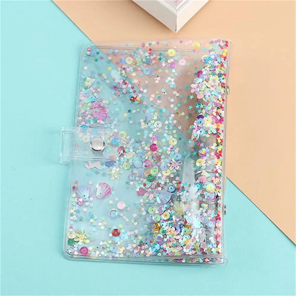 Supplies A5 A6 Folder Binder Journals Cover Planner Cover Glitter Sequins Cover Notebook Protector Notebook Cover Binder Cover