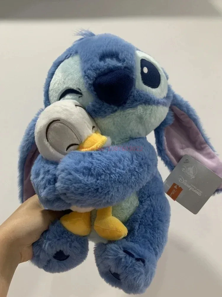 New Disney Lilo & Stitch Plush Doll Toy Stitch Embrace Donald Duck Stuffed Doll Anime Collection Souvenir Birthday Gifts Toy