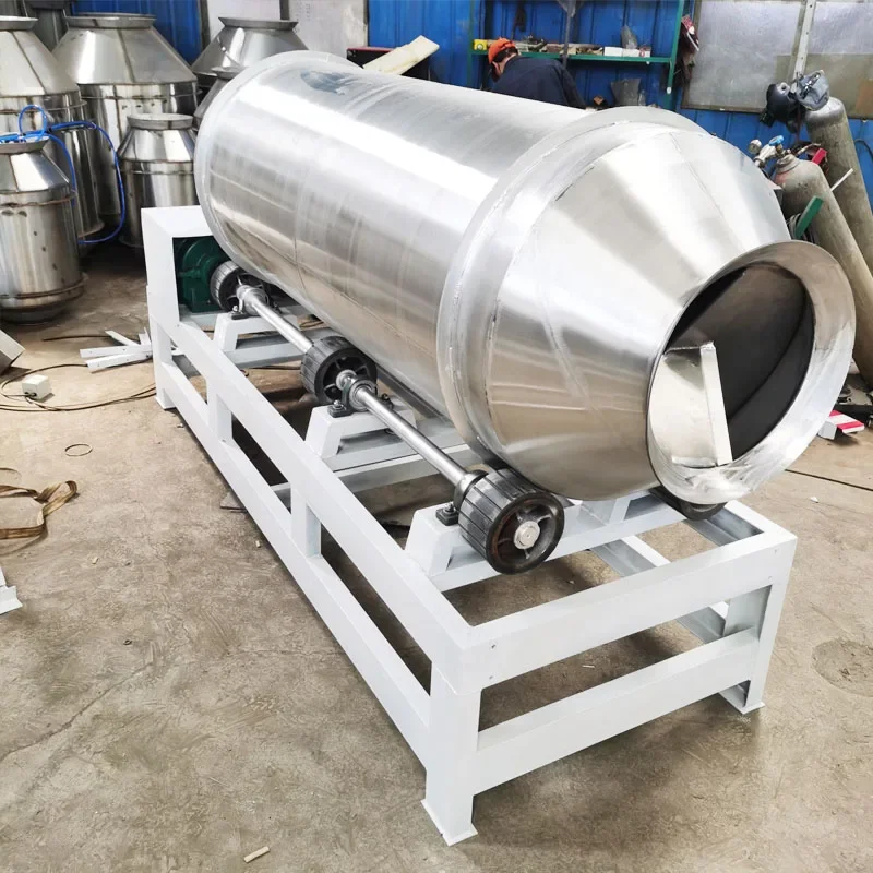 Stainless steel drum mixer, pickled vegetable and marinated meat mixer, tofu porridge tumbling mixer