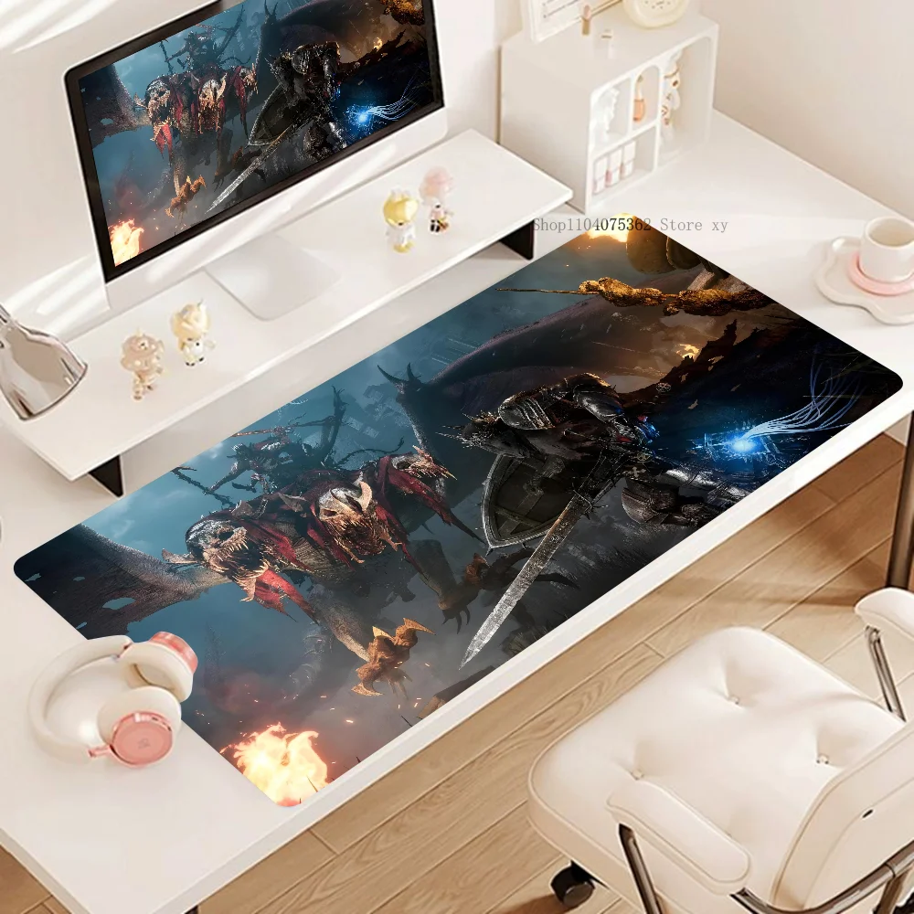 1pc T-The Lords Of The Fallen Non-slip Mouse Pad Suitable For Office Computers Laptops E-sports Game Desk Mats XXL Keyboard