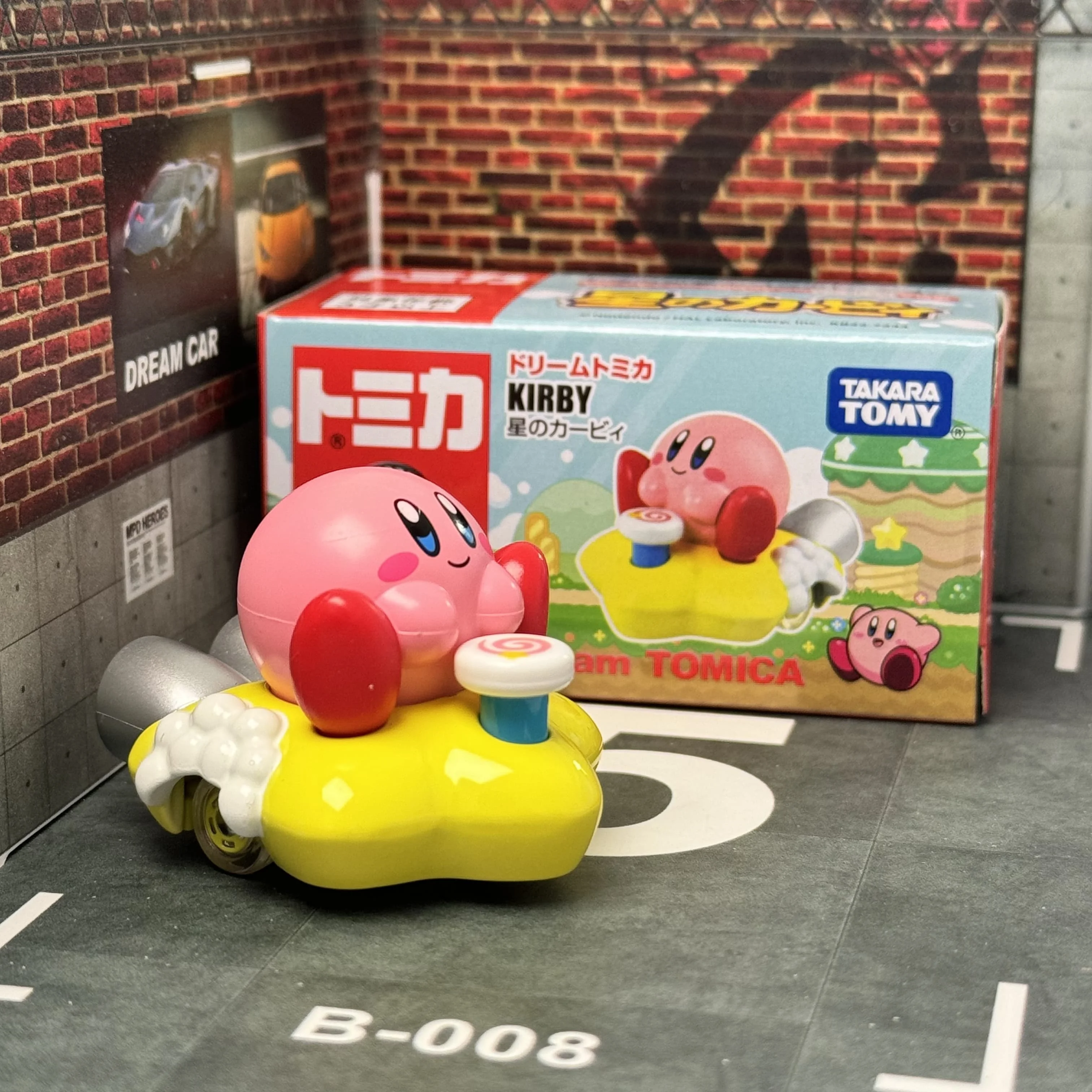 TAKARA TOMY Dream Tomica No.168 Kirby 4 Cm Actie Auto Legering Speelgoed Motorvoertuig Diecast Metaal Model Kinderen Kerstcadeau speelgoed voor Jongens