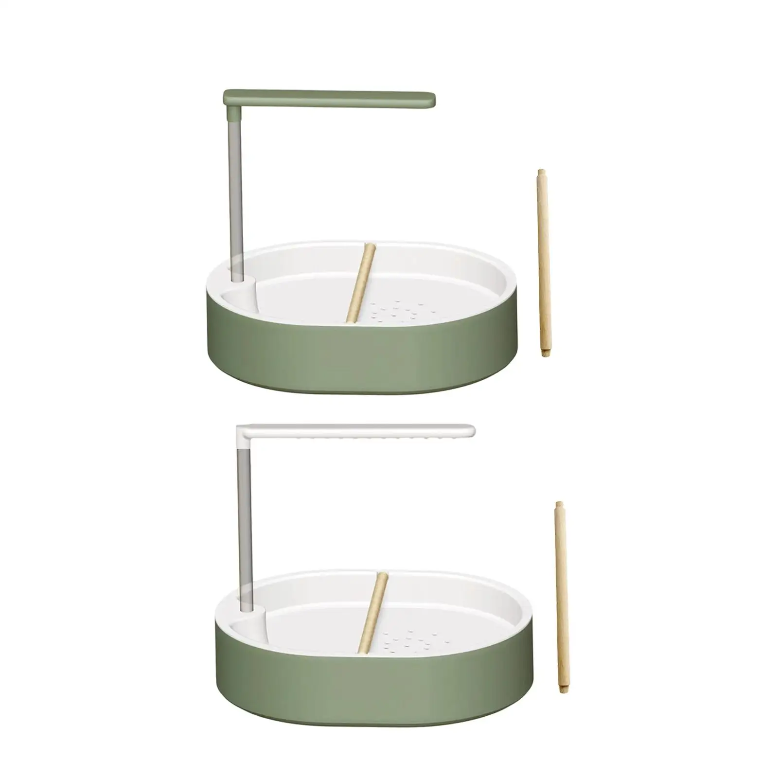 

Parrot Bath Automatic Bird Bathtub with Rain Shower Pump Easy Install Cage Accessory for Pet Birds