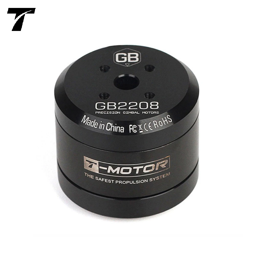 T-MOTOR GB2208 KV128 Small Low Cogging Torque High Precise Brushless Gimbal System Motor