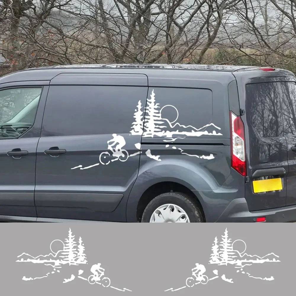 

Van Stickers Universal Decals For Ford Transit Volkswagen Caddy Renault Trafic Auto Motorhome Camper Vans Graphics Vinyl Cover