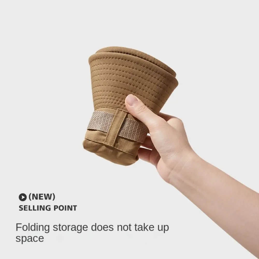 

Однотонные солнцезащитные шляпы из полиэстера с широкими полями, регулируемая шляпа от солнца с большим карнизом, складная шляпа-ведро с широкими полями для отдыха