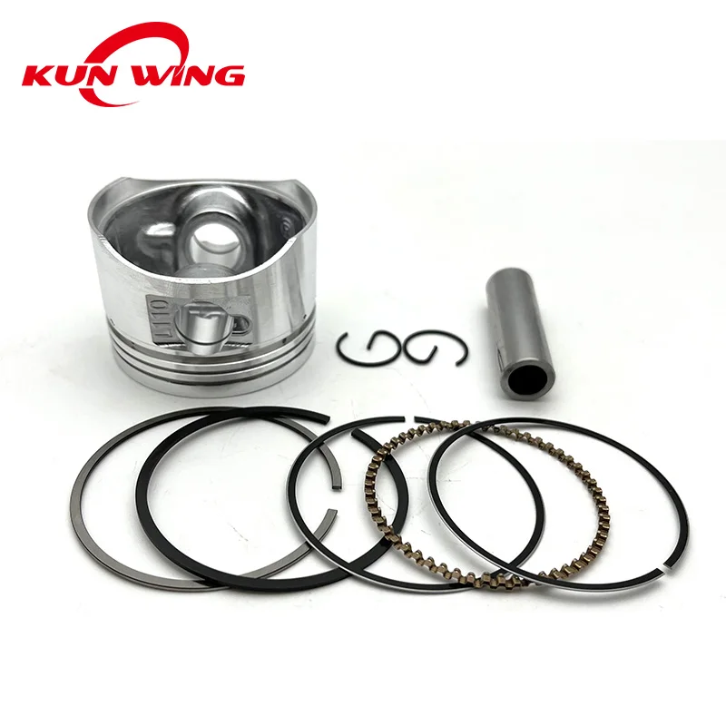 52.4mm Piston Ring Kit 13mm Pin For WS110 JD110 LIFAN 110 LF110 LF110-02 110 110cc Horizontal Engine Spare Parts