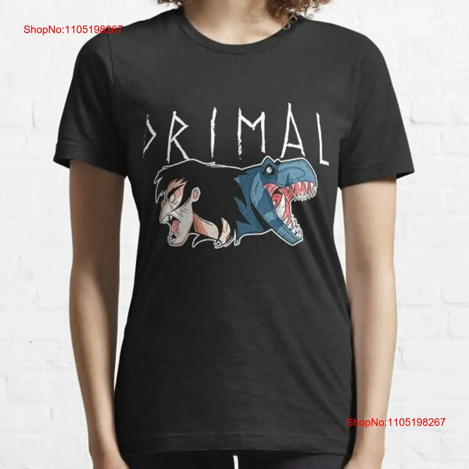 

Primal Profile For Dark T Shirt Essential Shirt_fxi_17 vintage Washed homme Breathable Versatile Soft Unisex streetwear