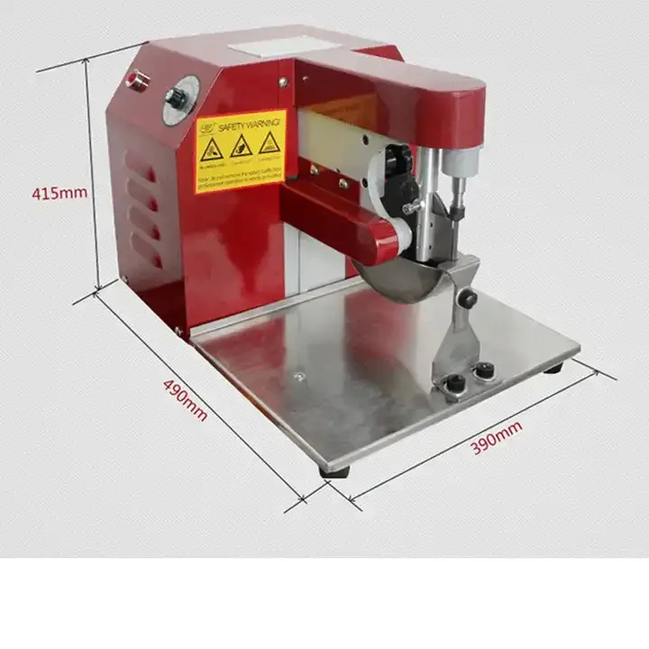 Oval Arc Shaped Diamond Shaped Leather Edge Coloring Oil Border Machine Used Inking Painting Edge Painting Machine