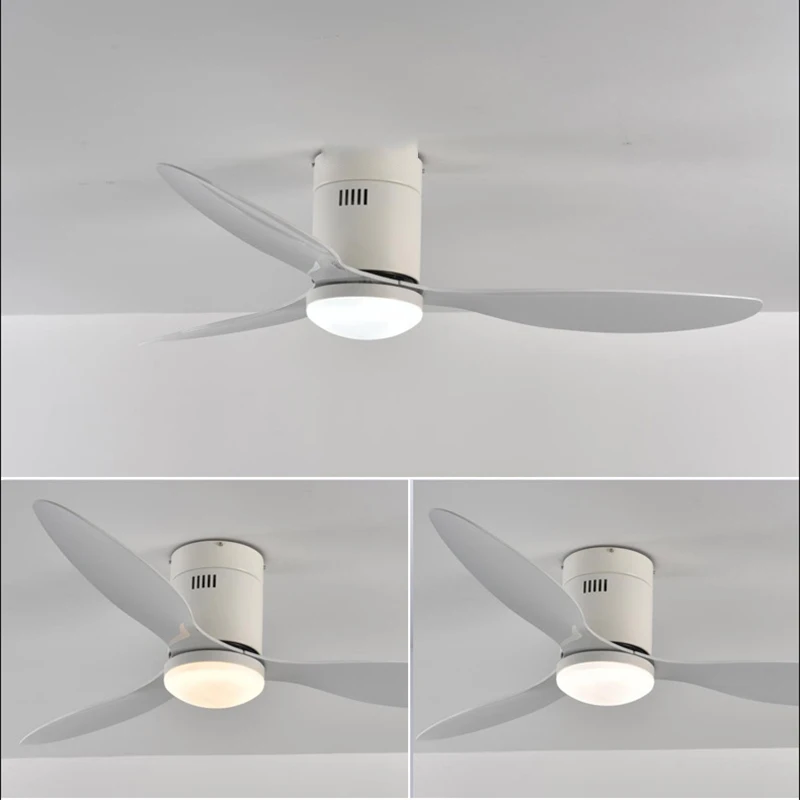 مروحة سقف مزودة بمصباح 42 بوصة مروحة سقف مزودة بمصباح غرفة نوم غرفة الطعام غرفة المعيشة بسيطة الثريا مروحة العاكس مروحة الثريا