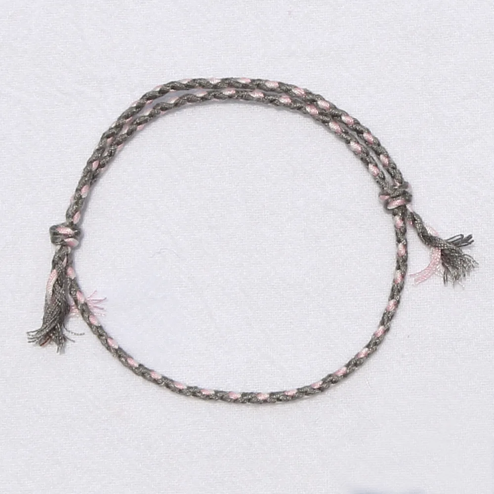 Einfarbiges Geflochtenes Baumwollseil-Armband für Männer, Retro Tibetisches Handgefertigtes Mehrschichtiges Armband für Frauen, Modisches Schmuckzubehör – Detail 17