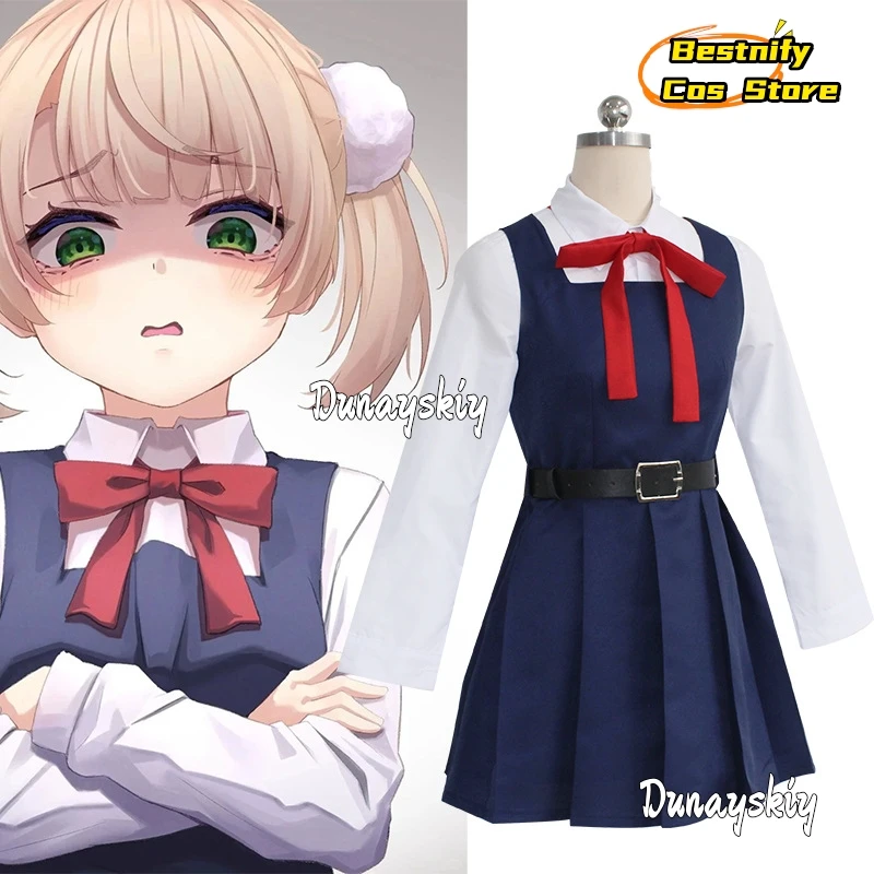 Shigure Ui Cosplay Kostüm Mitaka Asa Cos Kleidung Perücke JK Mädchen Schuluniform Nette Kawaii Kleid XS-XXXL Outfits Für Anime Party