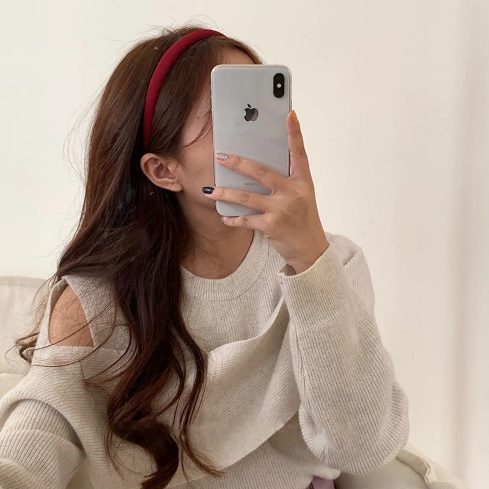 

1 шт. повязки на голову в корейском стиле в стиле ретро, винно-красные тонкие однотонные обручи для волос, элегантные аксессуары для волос для модных видов спорта