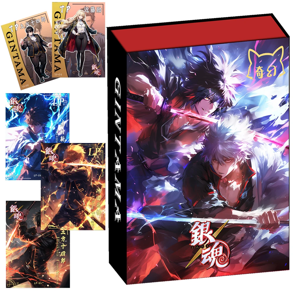 Wholesale Gintama Card For Child Super Burning Fantasy Anime Okita Sougo Sakata Gintoki Limited Game Collection Card Table Toys