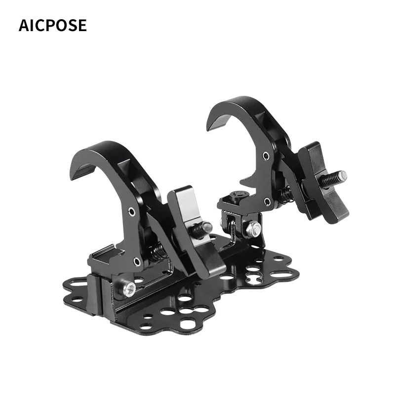 Stage Light Hook Folding Clamp Aluminum Truss Pipe Clamp Load-Bearing 200 kg Suitable for 230W Beam Light Accessories image 5