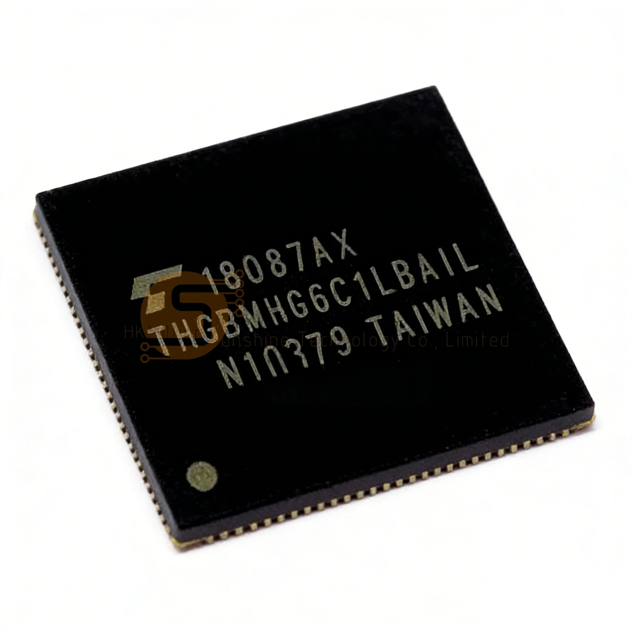 THGBMHG6C1LBAIL eMMC Chip 8GB eMMC 5.1 153-Ball FBGA Flash Memory IC For TV Box Tablet Smartphone