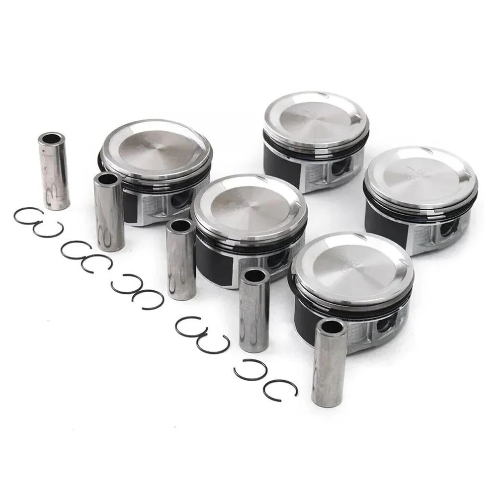 STD Oversize 0.5 Engine Parts Piston & Rings Set Fit 2.5 L T L5 GAS B5254T For Volvo S40 S60 S80 C30 C70 XC90 2.5T 2.5L 30731508