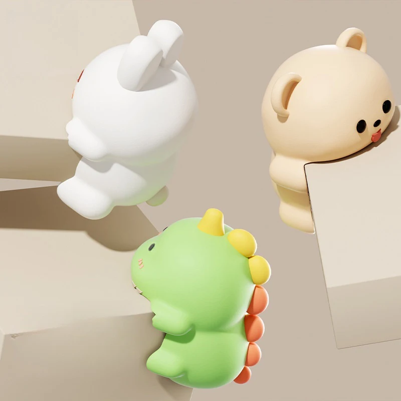 4/1Pcs Baby Safe Table Corner Protector PVC Soft Anti-collision Angle Rabbit Dinosaur Bear Safety Edge Guard For Children