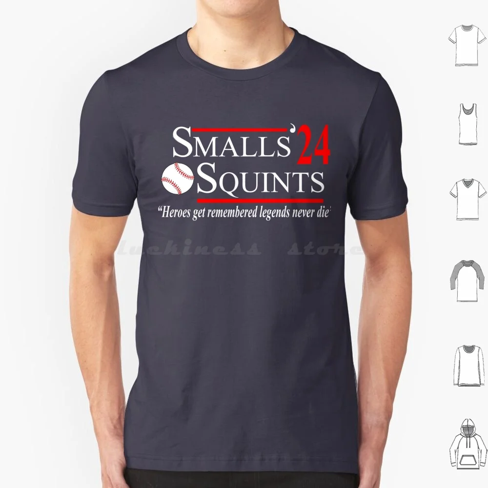 Smalls Squints 2024 T Shirt Cotton Men Women DIY Print Squints The Sandlot Baseball Baseball Movie Funny Comedy Humor Smalls