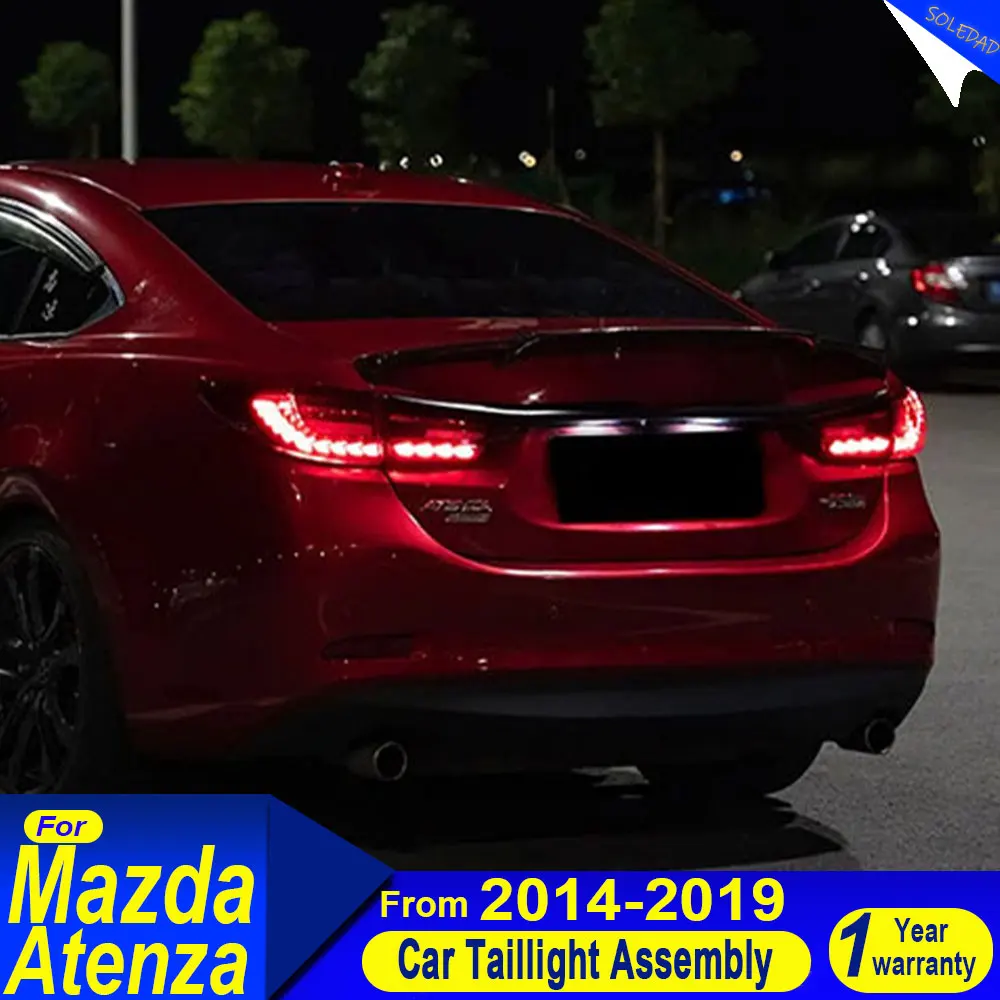 

Car LED Taillight For Mazda 6 Atenza 2013 2014 2015 2016 2017 2018 Rear Running Lamp Brake Reverse Turn Signal Car Accessories