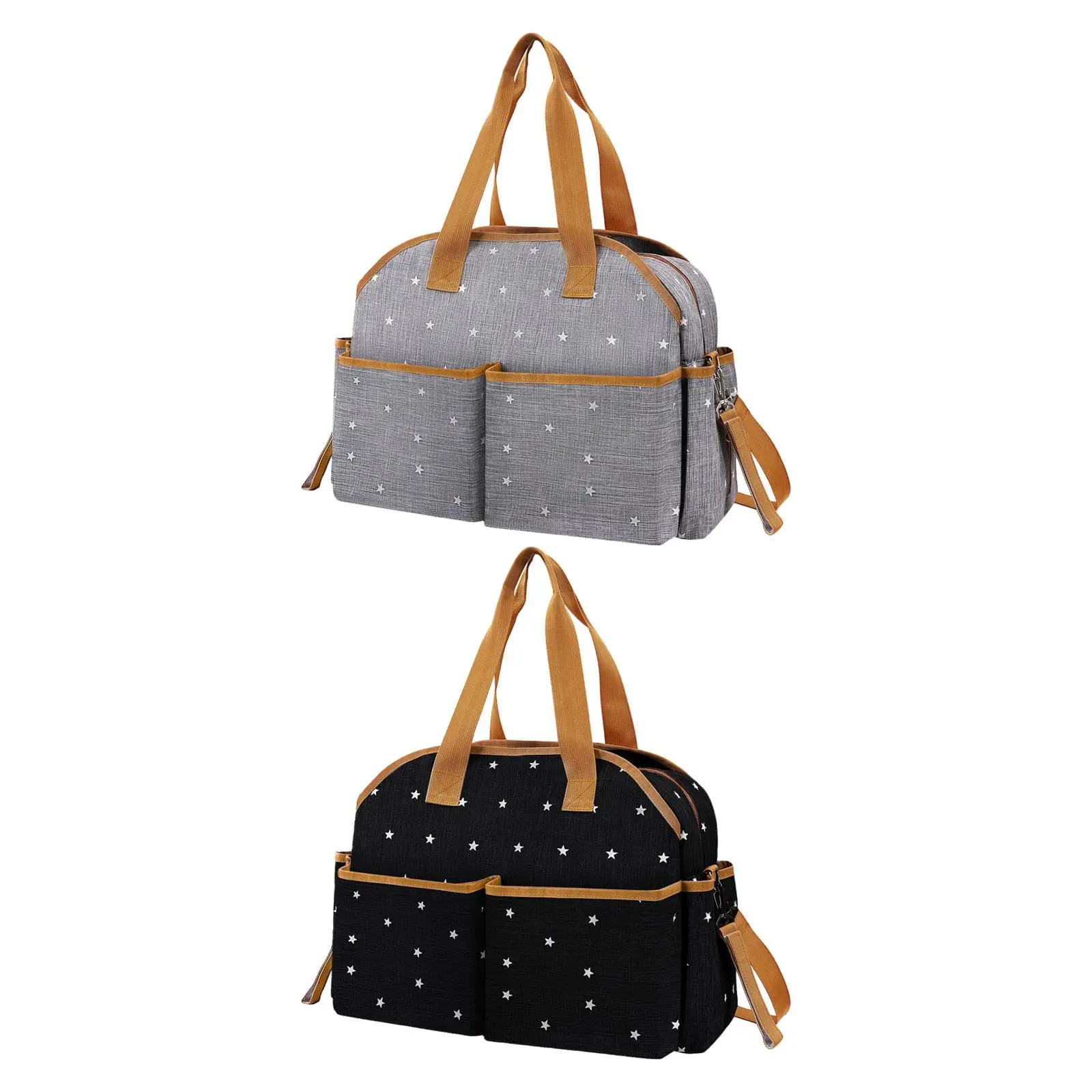 Diaper Tote Bag Handbag Multifunction with Adjustable Shoulder Strap Nappy Bag Travel Baby Diaper Bag for Travel Bottle Outdoor