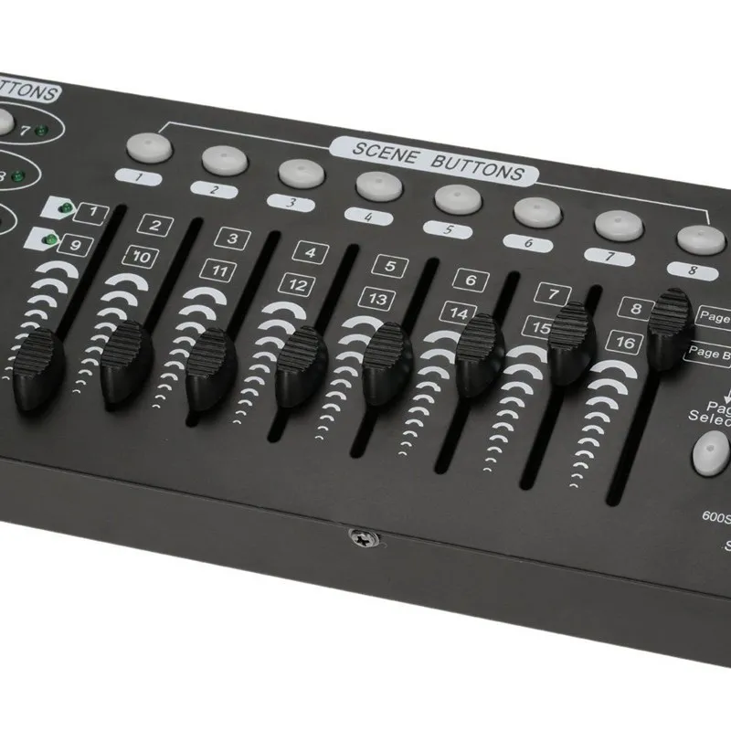 Controlador de luz DMX-192 con cabezal móvil, consola DMX512 de atenuación, equipo de iluminación para escenario, fiesta y espectáculo