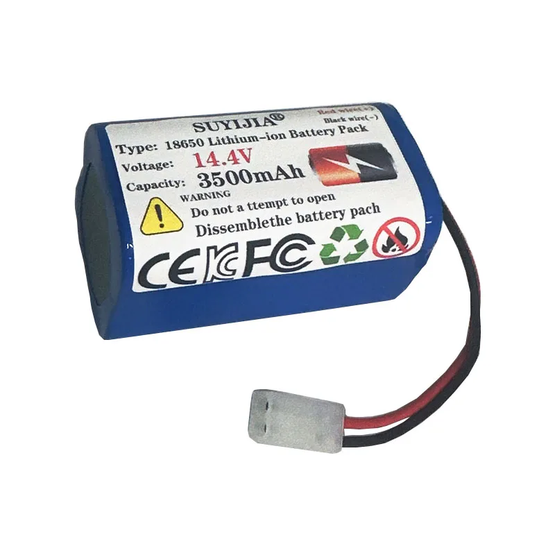 14.4V 3500mAh 4S1P  RS-RT900866 Eddie Lithium Ion Battery pour Rowenta Tefal Explorer Series 20 40 60 Robot Robert Part
