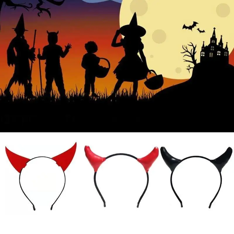 39BD Cartoon Tier Stirnbänder Rollenspiel Schwarz Haar Hoop Tier Cosplay Haarband für Kinder Bühne Haar Zubehör – Detail 10